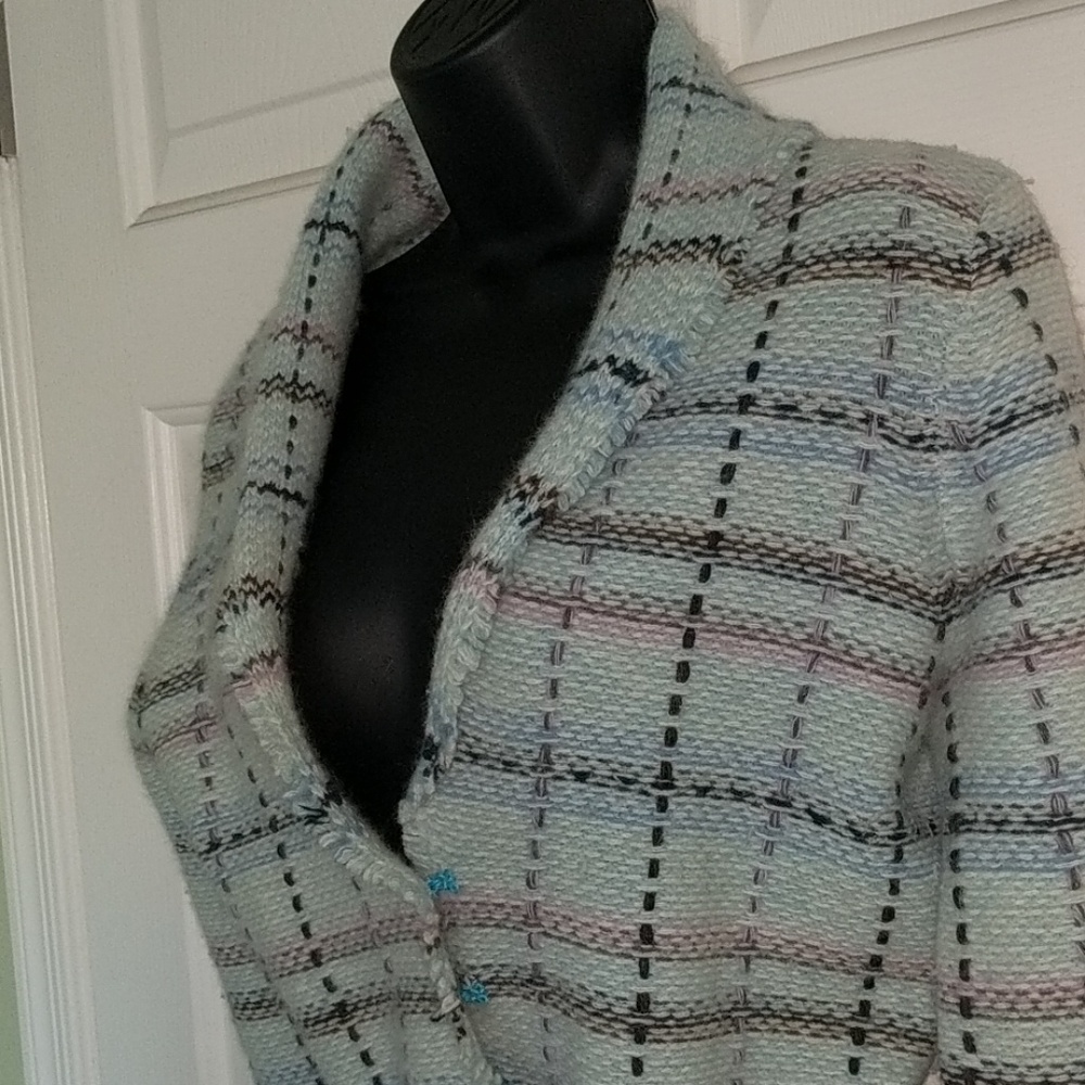 💸Banana Republic Plaid Cardigan - Picture 4 of 8